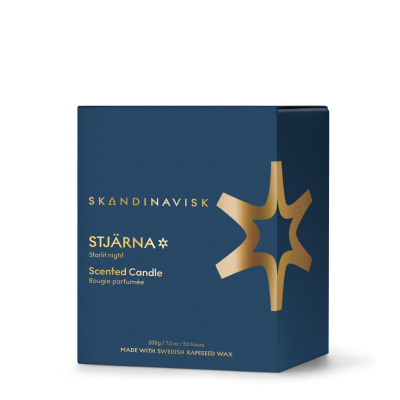                             Vonná svíčka STJÄRNA Gold 200 g                        