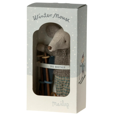                             Myšák lyžař Winter Mouse Big Brother                        