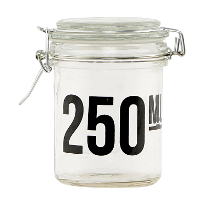Skleněná dóza s víčkem 250 ml                    