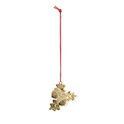 Vánoční ozdoba Enchanted Acorn Gold 6,5 cm                    