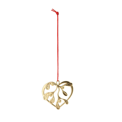                             Vánoční ozdoba Under the Mistletoe Gold 6,5 cm                        