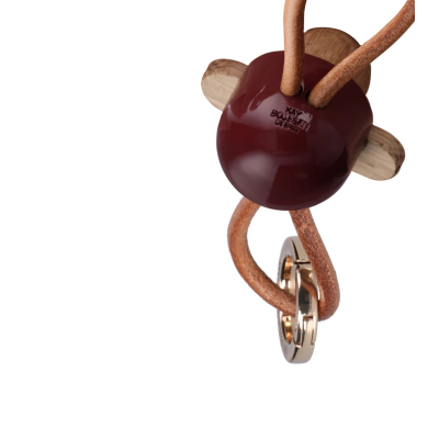                             Klíčenka Kay Bojesen Monkey Bordeaux                        