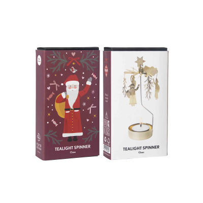                             Rotující svícen Claus Gold                        