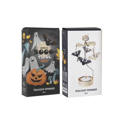                             Rotující svícen Boo Gold                        