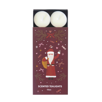 Vonné čajové svíčky Claus - set 8 ks                     