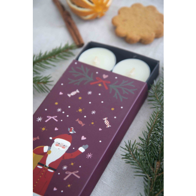                             Vonné čajové svíčky Claus - set 8 ks                         
