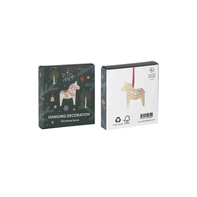                             Závěsná dekorace Christmas Horse Gold                        