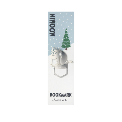 Záložka do knih Clip Moomin Winter Silver                    