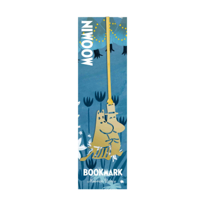 Záložka do knih Moomin dance Gold                    
