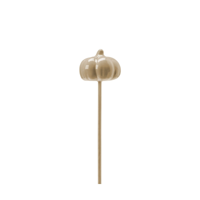                             Dekorativní dýně na tyčce Pumpkin Beige - set 3 ks                        