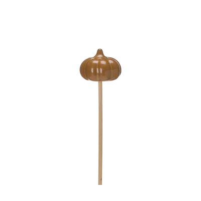Dekorativní dýně na tyčce Pumpkin Brown - set 3 ks                    
