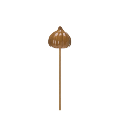                             Dekorativní dýně na tyčce Pumpkin Brown - set 3 ks                        