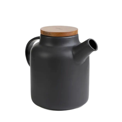 Keramická konvice se sítkem Poline Black 1,5 l                    
