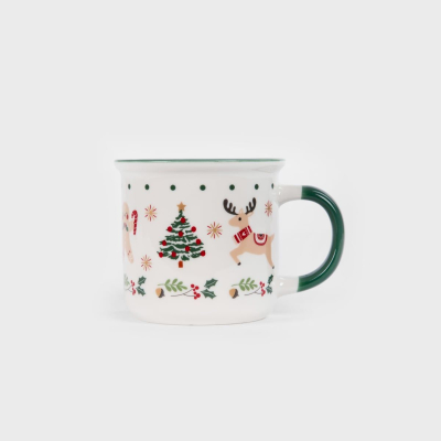 Porcelánový hrnek Christmas Reindeer 400 ml                    