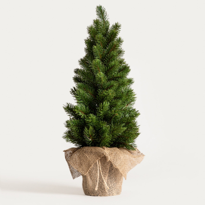 Vánoční stromeček v jutě Oppla 55 cm                    