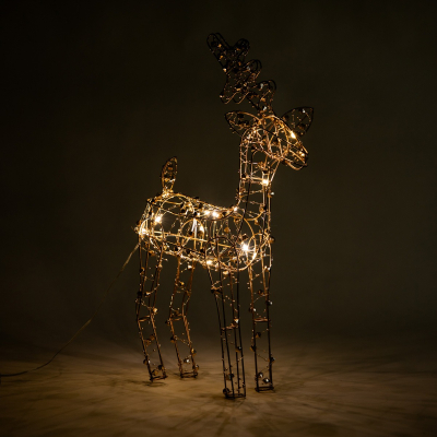                             Vánoční LED dekorace Reindeer 38 cm                        
