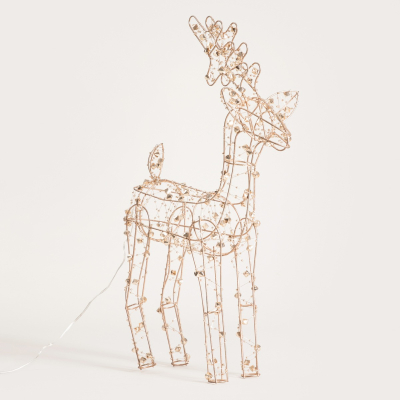Vánoční LED dekorace Reindeer 38 cm                    