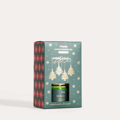                             Rotující svícen se svíčkou Winter Fairytale 70 g                        
