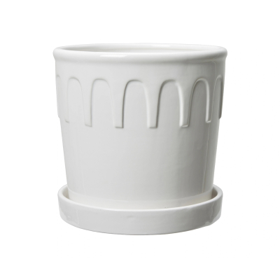Keramický květináč Lykke White 23 cm                    