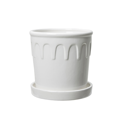 Keramický květináč Lykke White 20 cm                    