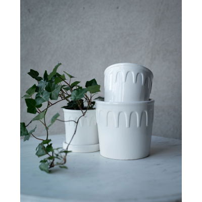                             Keramický květináč Lykke White 20 cm                        