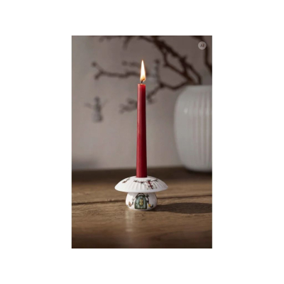                             Svícen Mushroom Hammershoi Christmas 6 cm                        