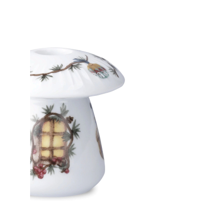                             Svícen Mushroom Hammershoi Christmas 9 cm                        