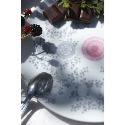                             Porcelánový dezertní talíř Rosace                        