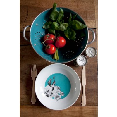                             Porcelánový hluboký talíř Poissons                        
