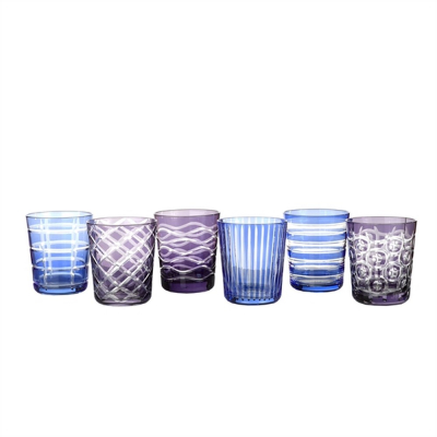 Sada barevných sklenic Tumbler Cobalt                    