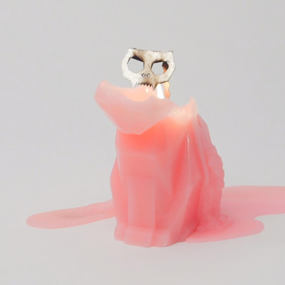                             Svíčka Kisa Pink                        