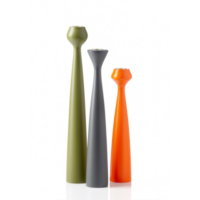                             Svícen Blossom Tulip - Olive green                        
