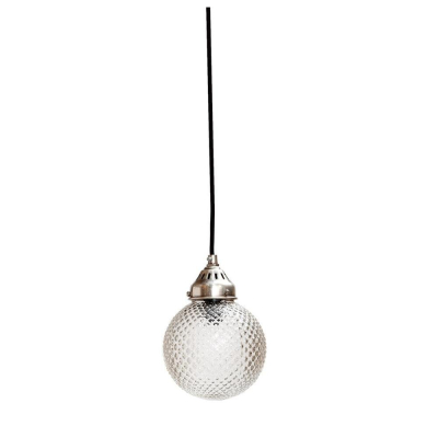 Závěsná skleněná lampa                    