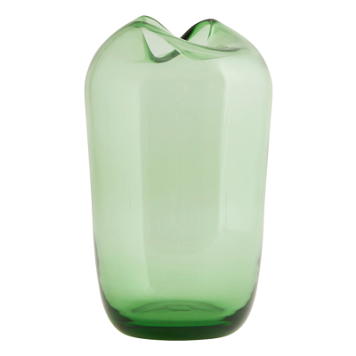 Zelená váza Wave velká                    