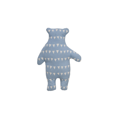                             Bavlněný polštářek ve tvaru medvídka                        