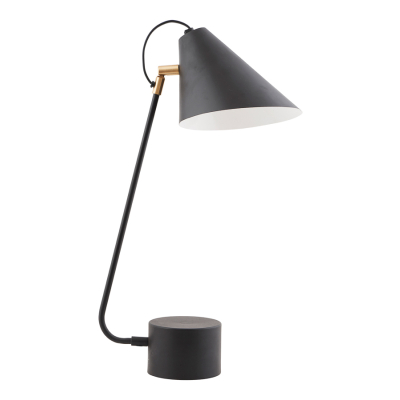 Černá stolní lampa Club                    