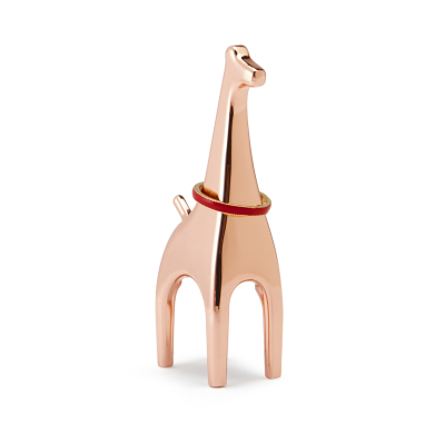 Stojánek na prstýnky Giraffe měděný                    