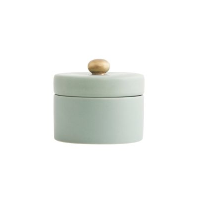 Porcelánová cukřenka Pot zelená                    