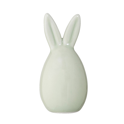 Porcelánová veľkonočná dekorácia Zajačik zelený                    