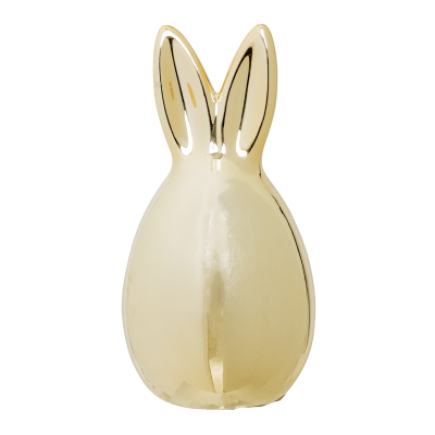 Porcelánová velikonoční dekorace Bunny zlatá                    