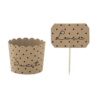 Papierové košíčky na muffiny                    
