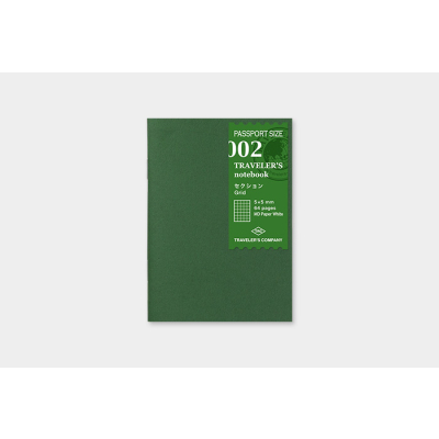 Náplň Passport 002 - Čtverečkovaný papír                    