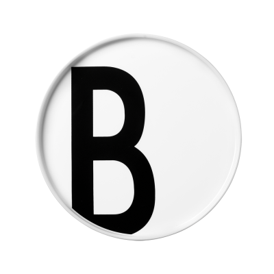 Porcelánový talíř Letter B                    