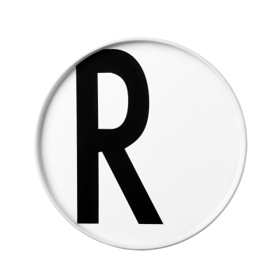 Porcelánový talíř Letter R                    