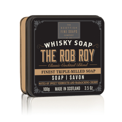 Mýdlo v plechu Whiskey The Rob Roy                    