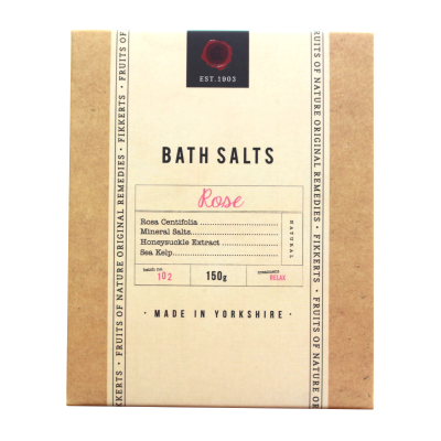 Kúpeľová soľ Rose, 150 g                    