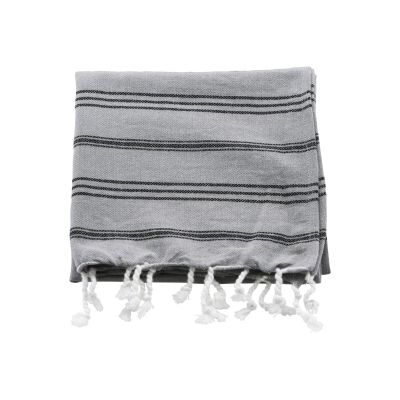 Bavlnený uterák Hammam sivý malý                    