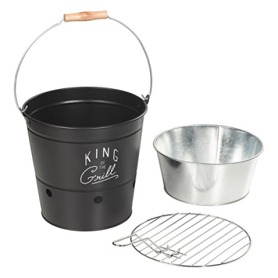 Přenosný grilovací kbelík BBQ King                    