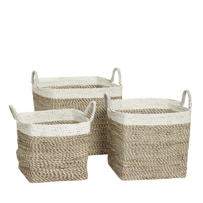 Přírodní koš Square, 33 cm                    