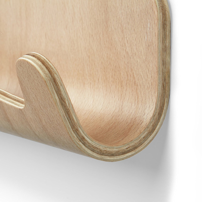                             Organizér s háčky Woodrow přírodní                        